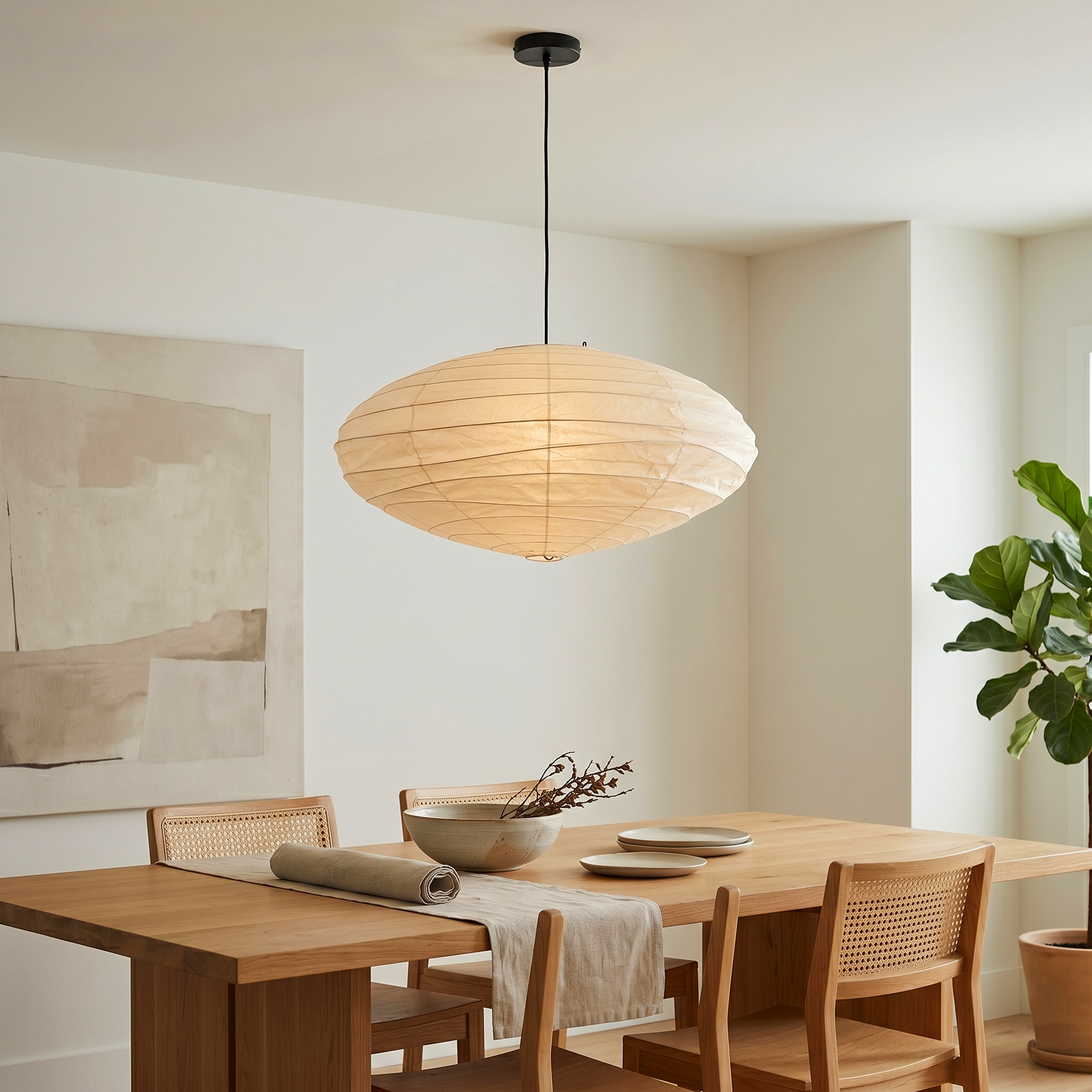 Washi Paper EN Akari Pendant Light