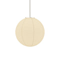 Washi Paper Globe Pendant Light