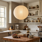 Washi Paper Globe Pendant Light