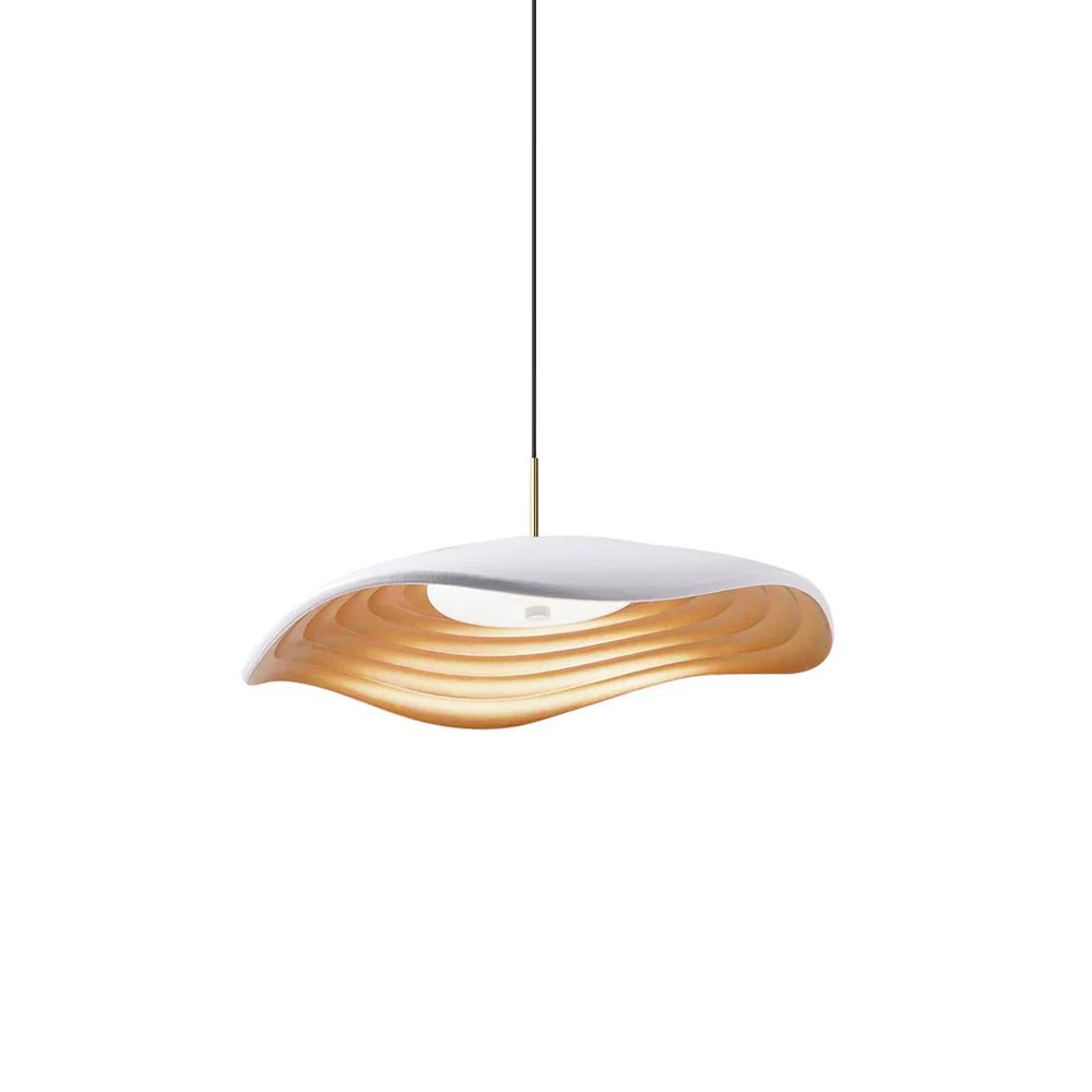 Wavy Resin Dome Pendant Light