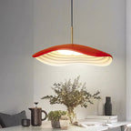 Wavy Resin Dome Pendant Light