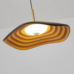 Wavy Resin Dome Pendant Light