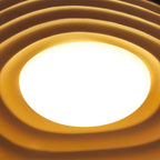 Wavy Resin Dome Pendant Light