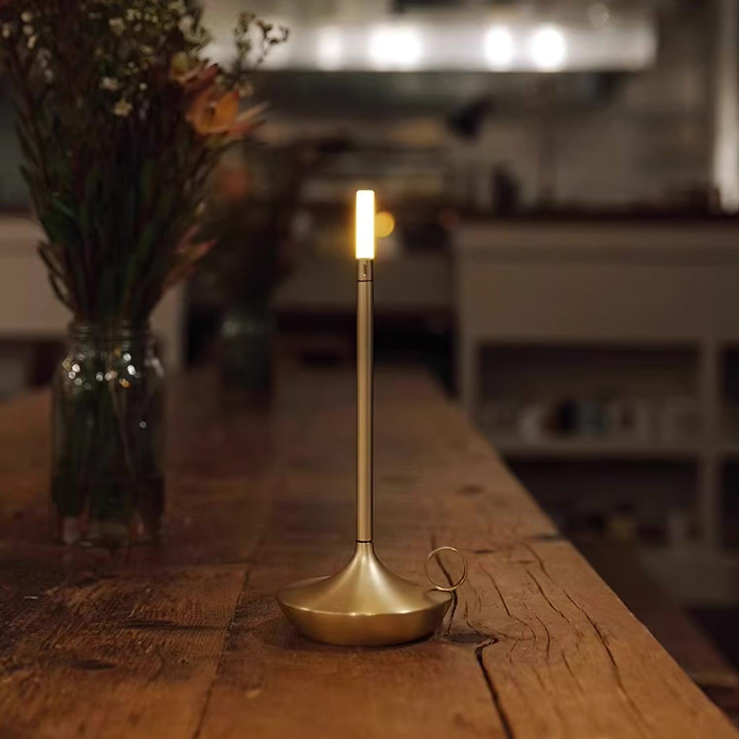 Wick Portable Table Lamp