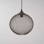 Woven Wire Globe Pendant
