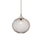 Woven Wire Globe Pendant