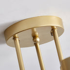 Zane Geometric 6-Light Semi-Flush