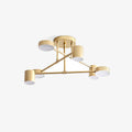 Zane Geometric 6-Light Semi-Flush