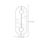 Zenith Organic Marble Sconce