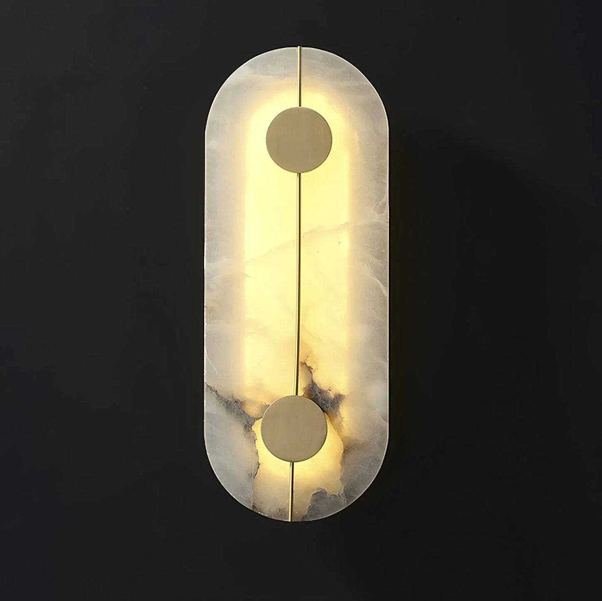 Zenith Organic Marble Sconce