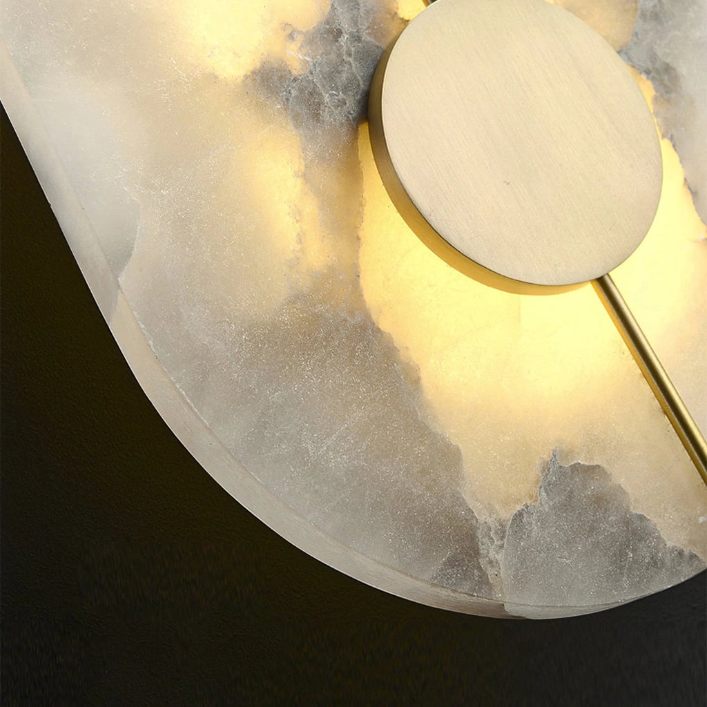 Zenith Organic Marble Sconce