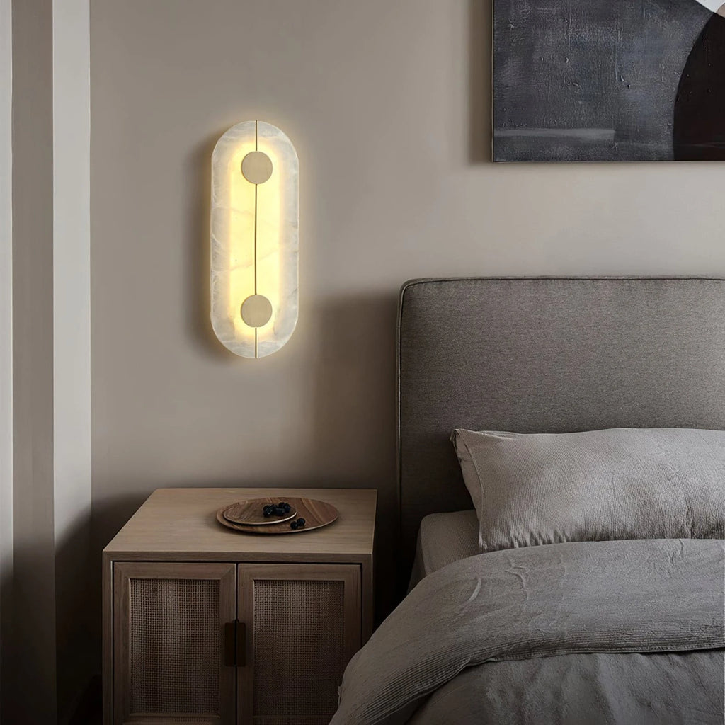 Zenith Organic Marble Sconce