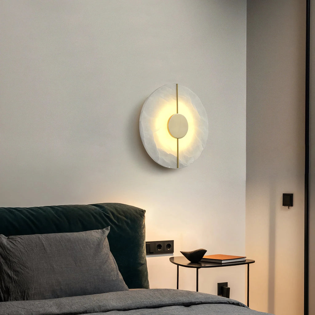 Zenith Organic Marble Sconce