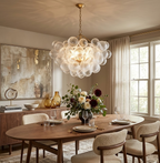 Glass Bubble Chandelier