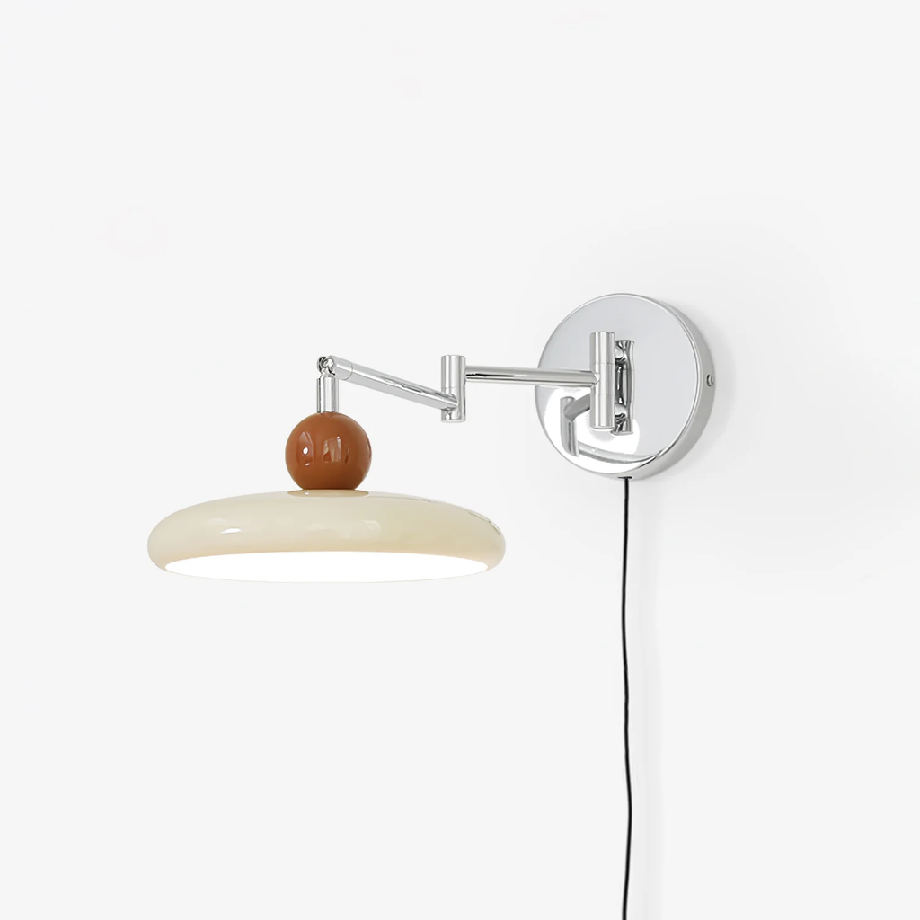 Kira Swing Arm Plug-In Wall Sconce