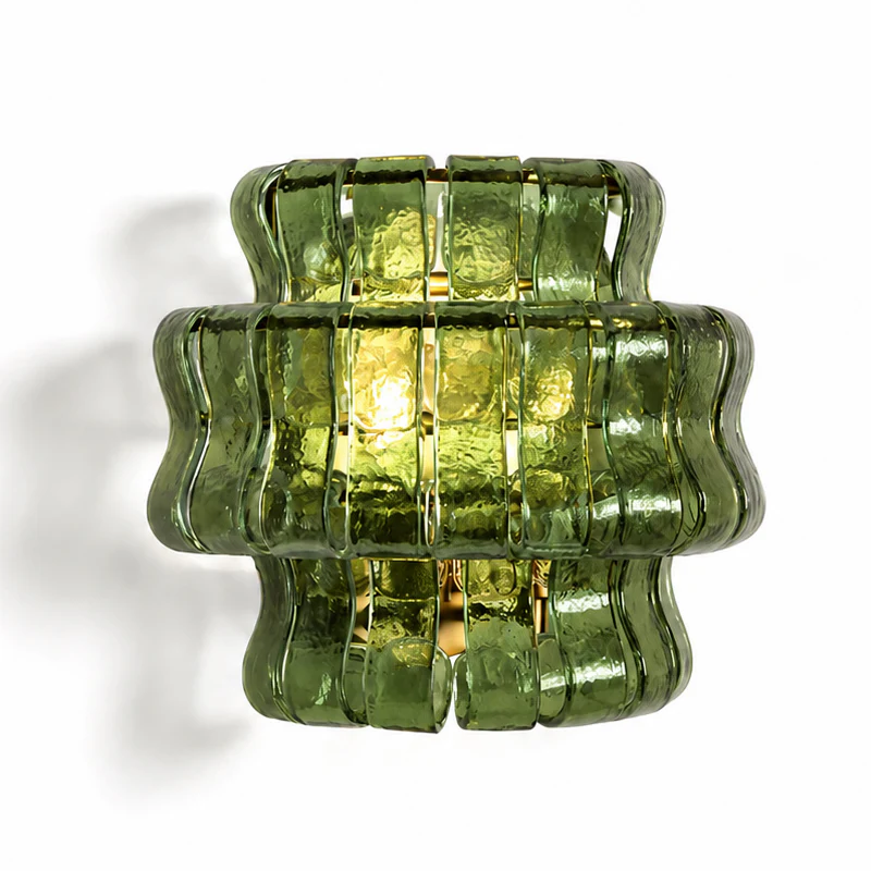 Ribbon Glass Wall Sconce