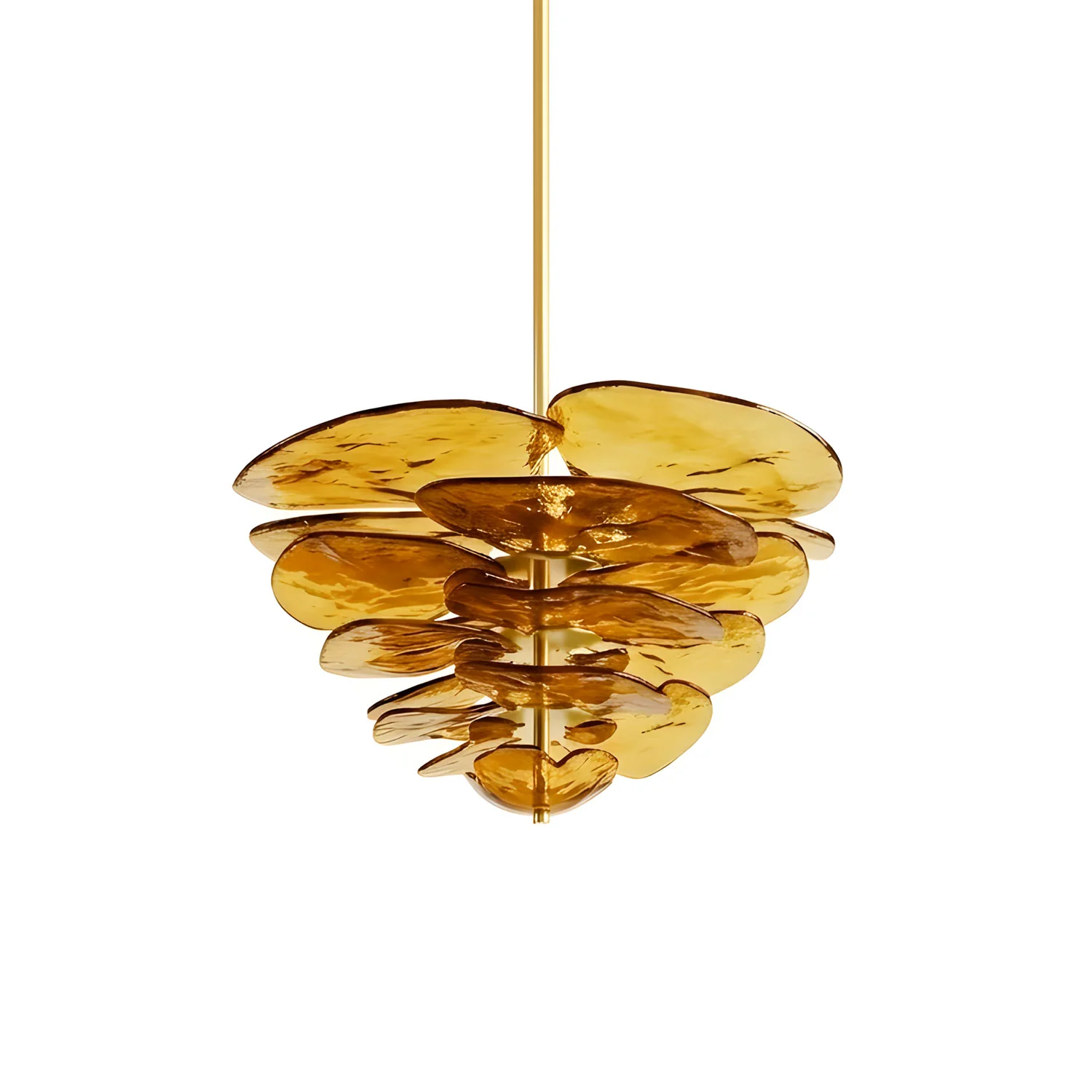 Lotus Leaf Murano Chandelier