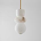 Brass  Alabaster Pendant light