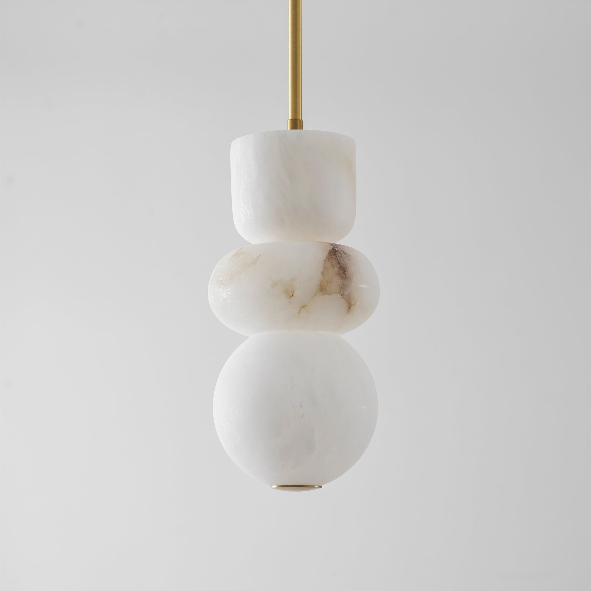 Brass  Alabaster Pendant light