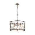 Crisscross Drum Cage Chandelier