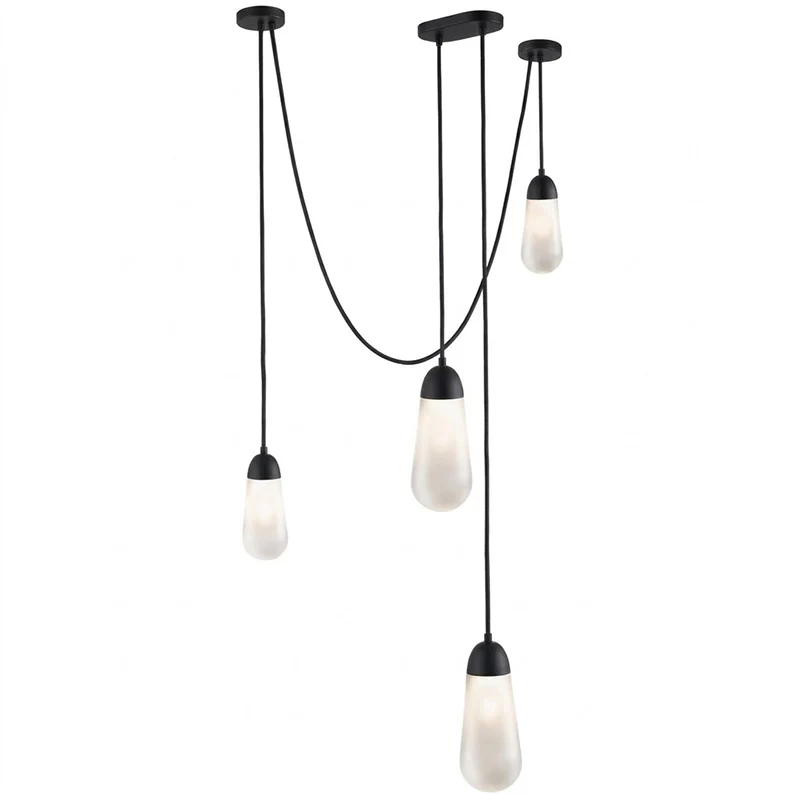 Brass  Teardrop Pendant Light