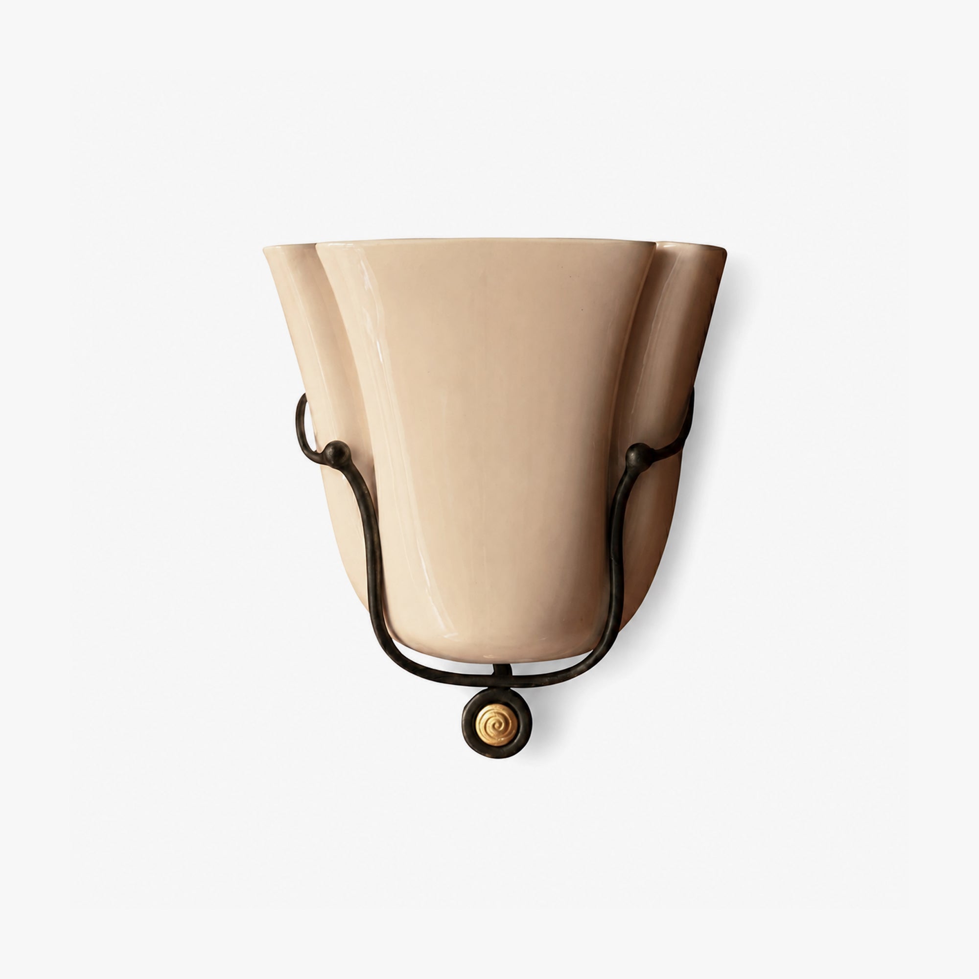 Ceramic Tulip Wall Sconce