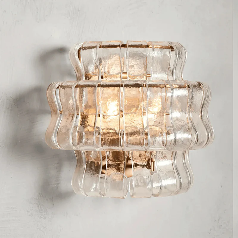 Ribbon Glass Wall Sconce