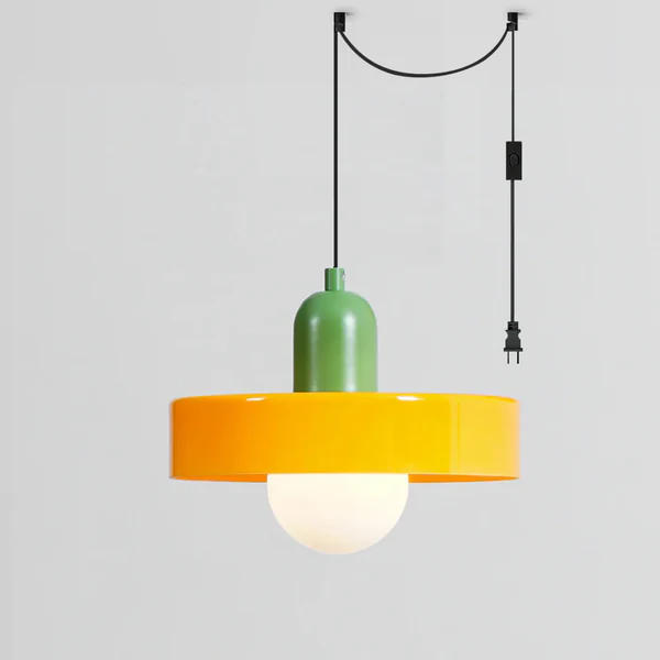 Color Blocked Pendant Light
