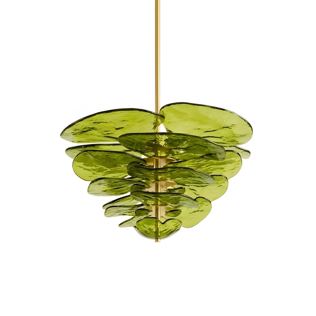 Lotus Leaf Murano Chandelier