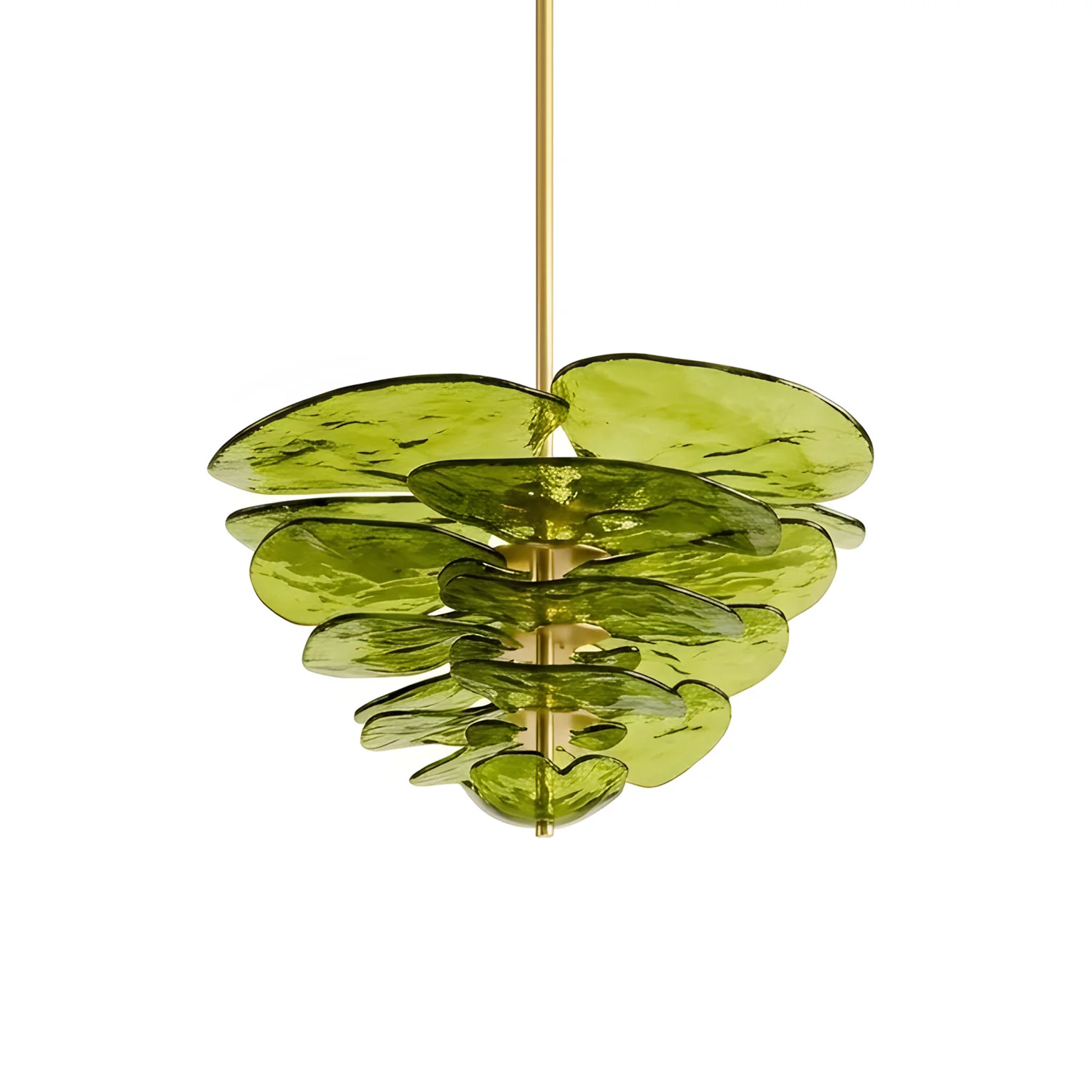 Lotus Leaf Murano Chandelier
