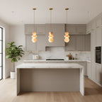 Brass  Alabaster Pendant light