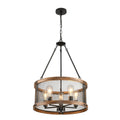 Harrison Mesh Drum Chandelier