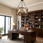 Harrison Mesh Drum Chandelier