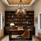 Harrison Mesh Drum Chandelier