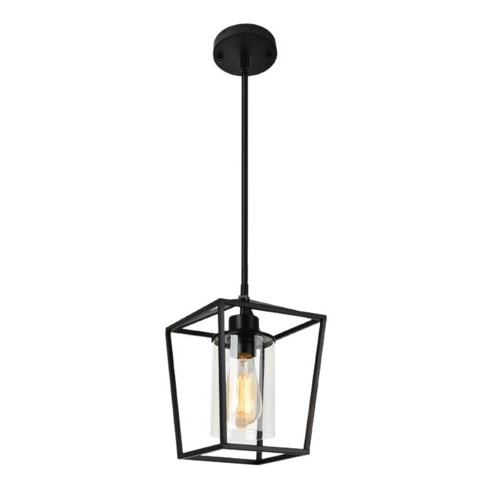 Lantern Cage Iron Pendant Light