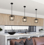 Lantern Cage Iron Pendant Light