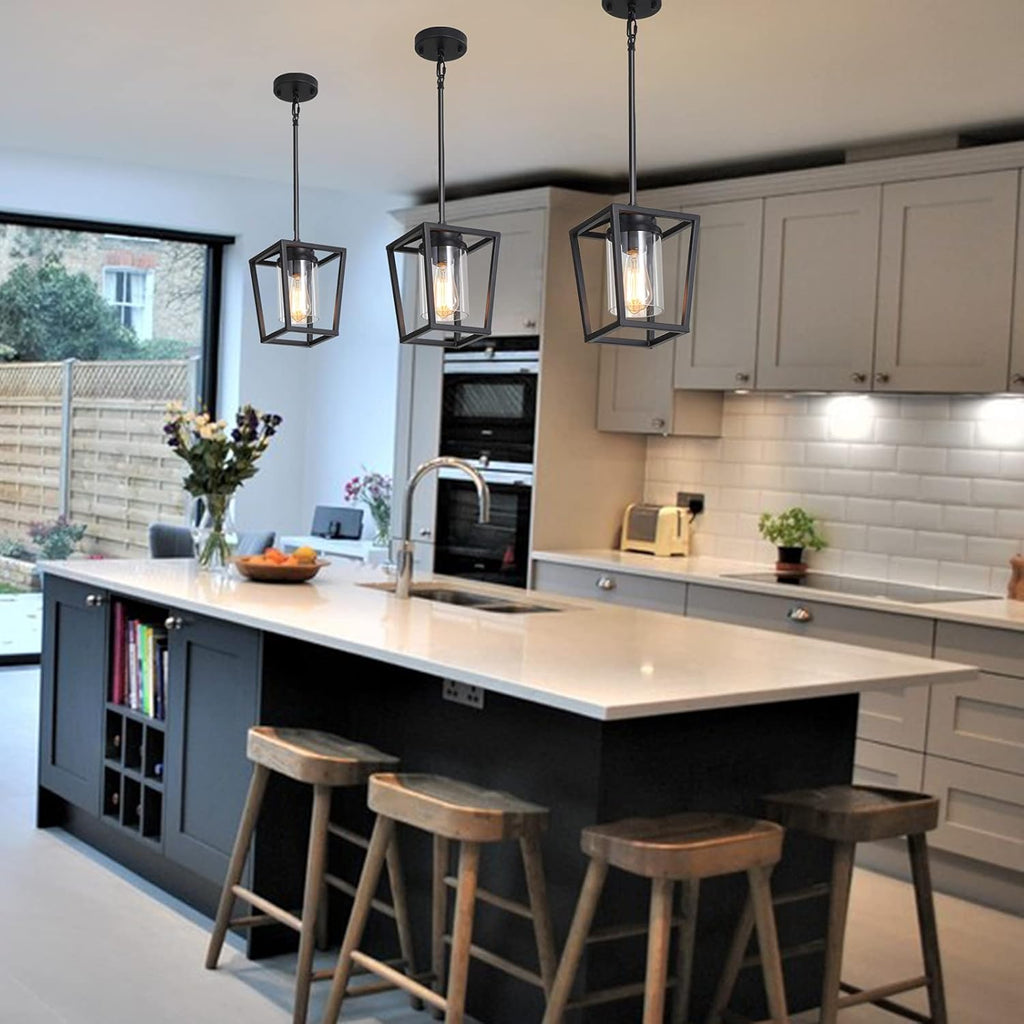 Lantern Cage Iron Pendant Light
