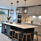 Lantern Cage Iron Pendant Light