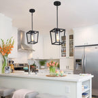 Lantern Cage Iron Pendant Light