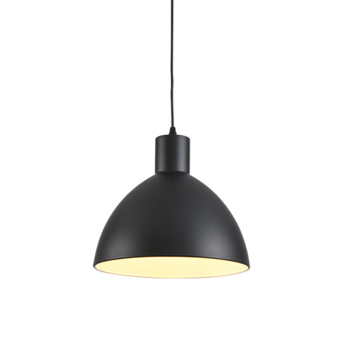Matte Dome Metall-Pendelleuchte