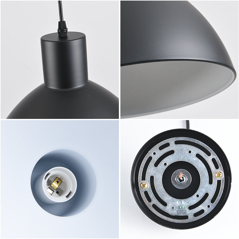 Matte Dome Metall-Pendelleuchte