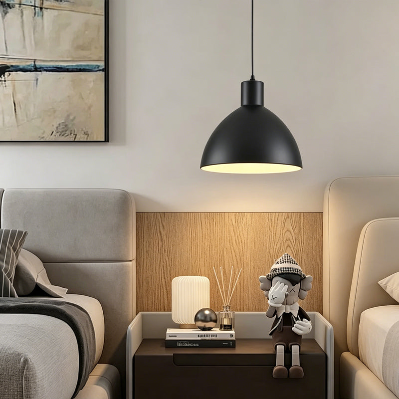 Matte Dome Metall-Pendelleuchte