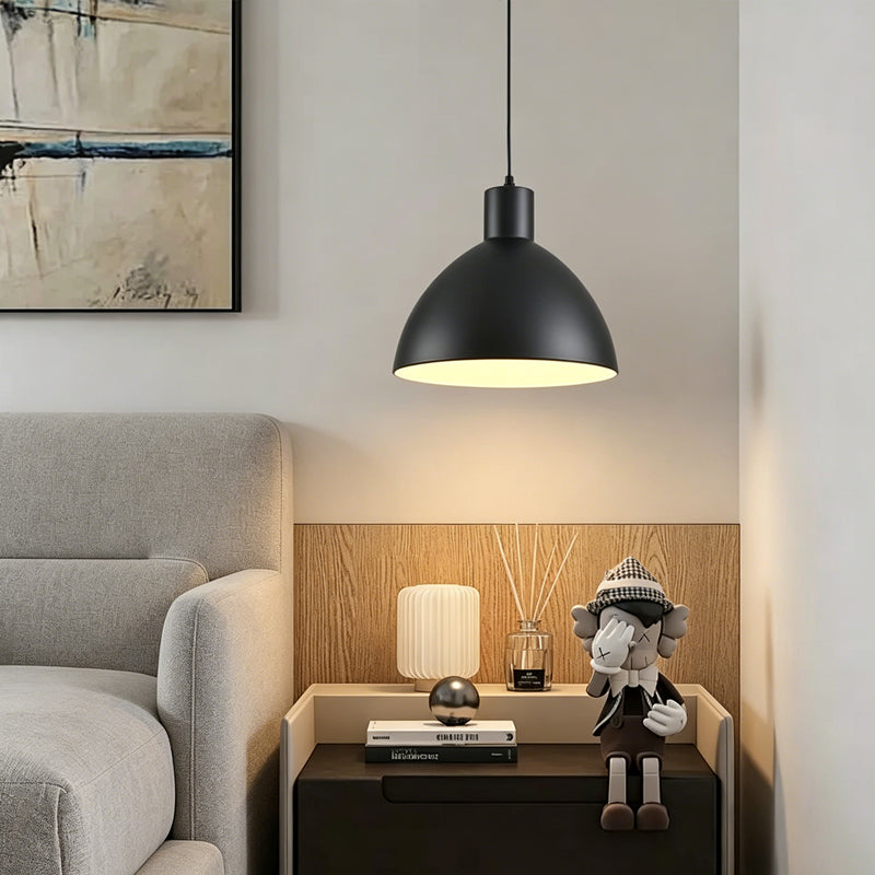 Matte Dome Metall-Pendelleuchte