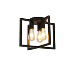 Nordic Cube Frame Flush Mount Ceiling Light