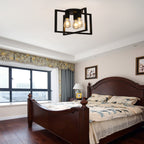 Nordic Cube Frame Flush Mount Ceiling Light