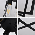 Nordic Cube Frame Flush Mount Ceiling Light