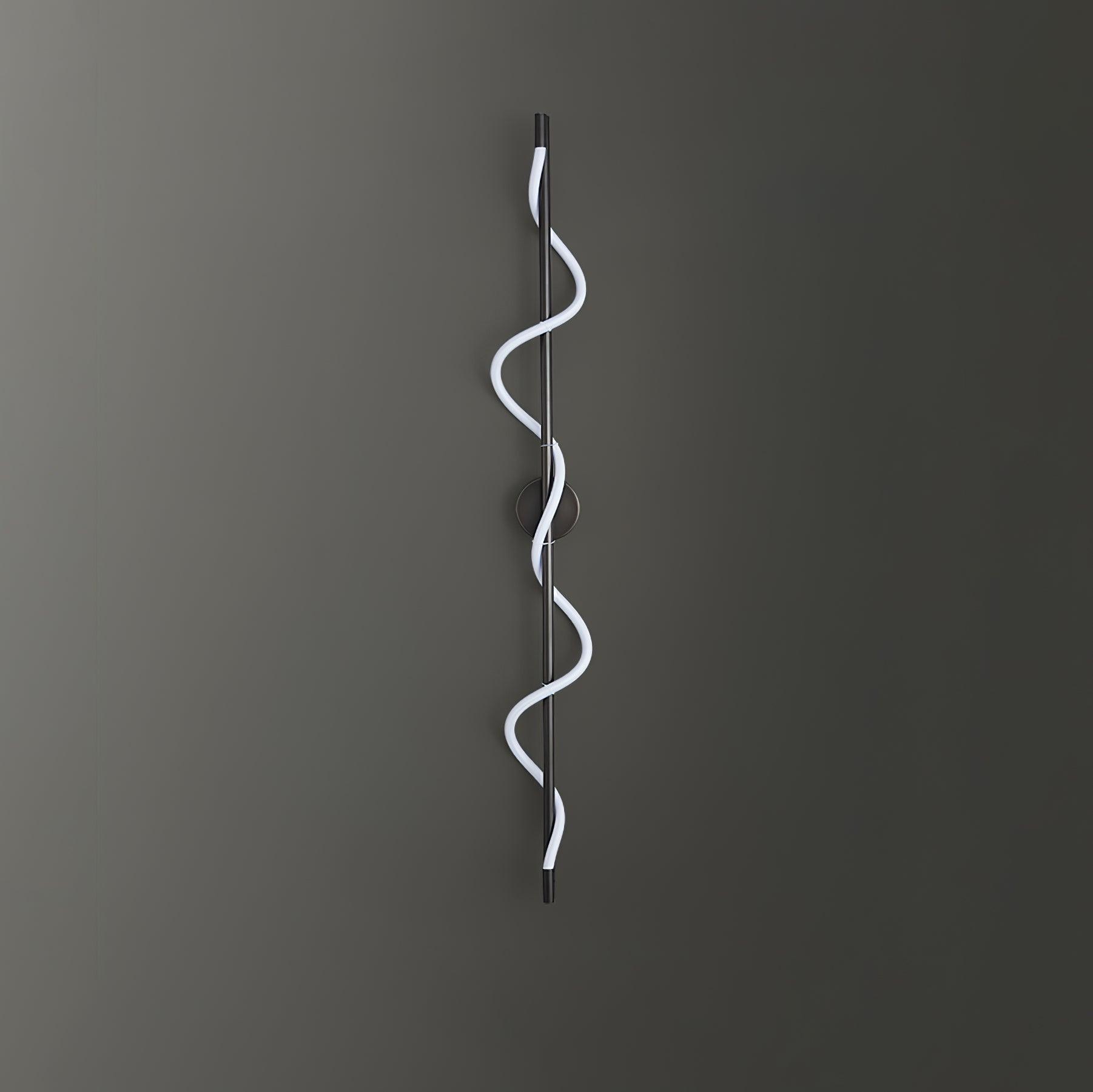 ope and Brass Linear Sconce