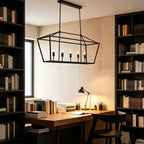 Open Frame Linear Lantern Chandelier