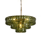 Ribbon Glass Chandelier