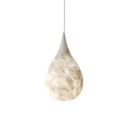 Tova Teardrop Alabaster Pendant Lamp